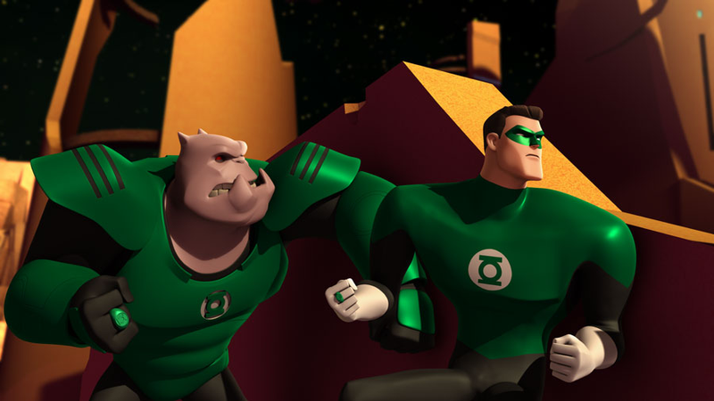 Illustration for article titled The Animated Green Lantern: A Non-Stop Joy Ride